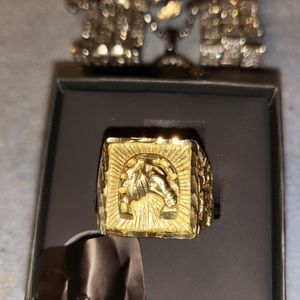 18k Men's Gold Ring